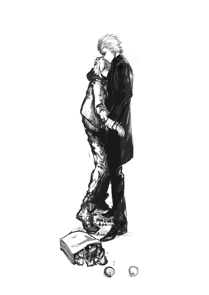 ちからつきた　5VD→5V3D
5の世界でダンテ死んだからあの時決別した後の3ダンテに合いに行った設定