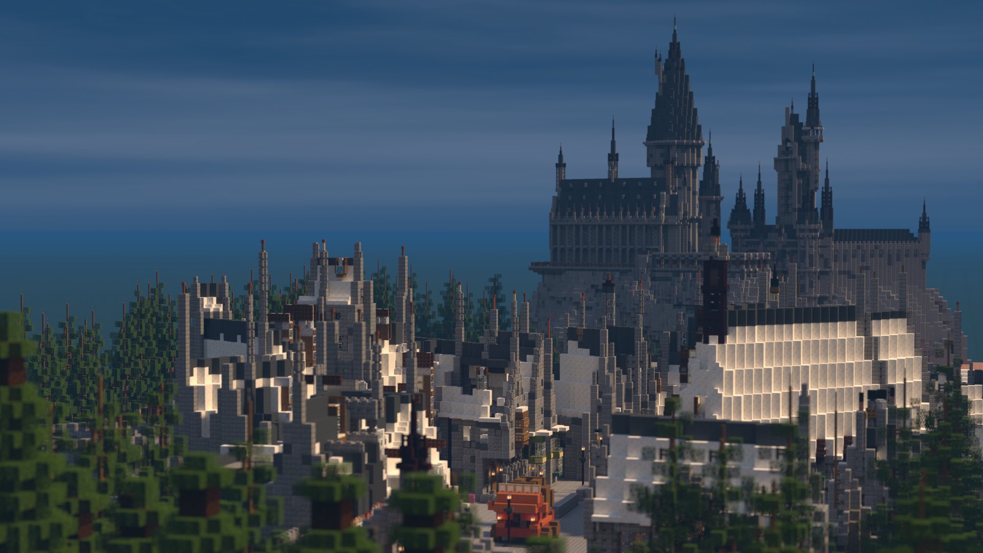 ユニバーサル キューブ リゾート 公式 ホグワーツ城の存在感凄い Ucresort Usj ハリーポッター マイクラ建築 T Co Khfktd4npp Twitter