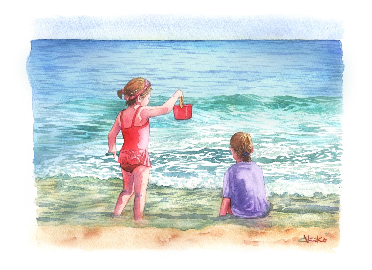 Akiko Takemoto な んかやる気が出ない今日この頃 仕事絵だけはなんとか描きあげたので 久々にオリジナルを描きました ウィンザーアンドニュートン 人物 海 水彩 こどもの日 水彩画 ドローイング Drawings イラスト Watercolor アバロン Akiko Takemoto な んかやる気が出ない今日この頃 仕事絵だけはなんとか描きあげたので 久々にオリジナルを描きました ウィンザーアンドニュートン 人物 海 水彩 こどもの日 水彩画 ドローイング Drawings イラスト Watercolor アバロン