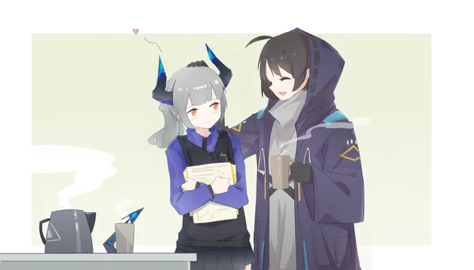commission
pixivのリクエスト、リスカムとドクター 