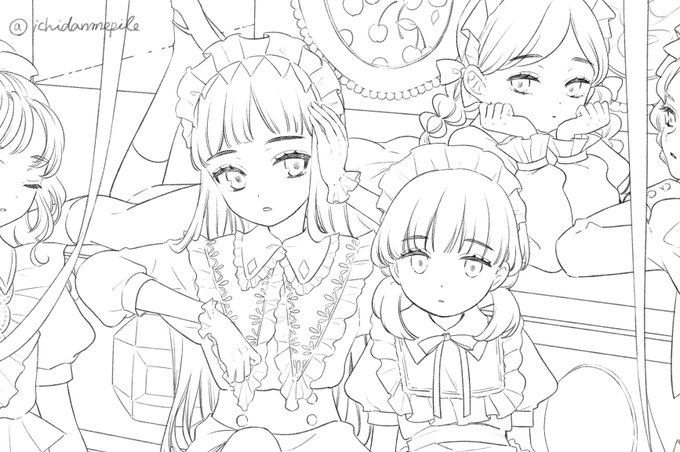 線画できたー! 