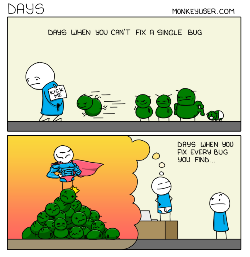 appserowp's tweet image. A Day of Success vs A Day of Failure
We support all the developers who work so hard. 
#developers #hardworking #bugfixer @appserowp