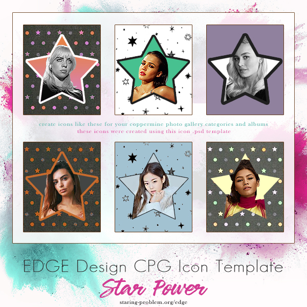 🔸NEW🔸 3 Photoshop Icon Templates

Templates include 2 .PSDs (150x150 &amp; 150x175) with  everything you need to create your own icons in the desired styles. Video tutorial (in English) also included to help you create your icons. #fansites #icons

See All: staring-problem.org/edge/customiza…