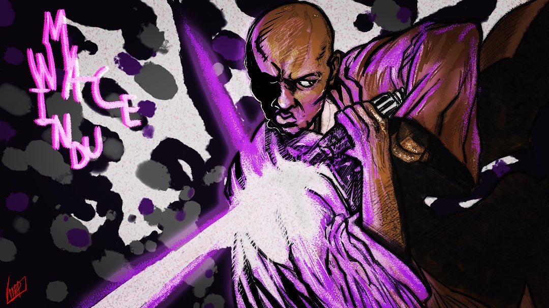Mace Windu for May 4th. May the 4th be with you ✌️#starwars #MayThe4thBeWithYou