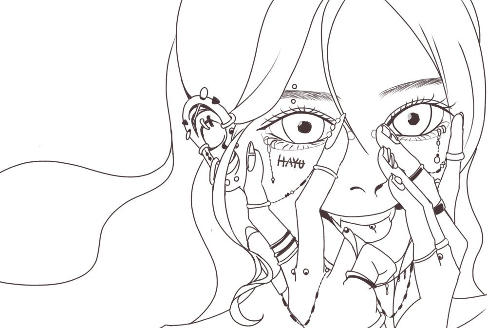線画です 良ければぬりえにどうぞー イラスト 塗り絵 はゆの漫画 線画です 良ければぬりえにどうぞー イラスト 塗り絵 はゆの漫画