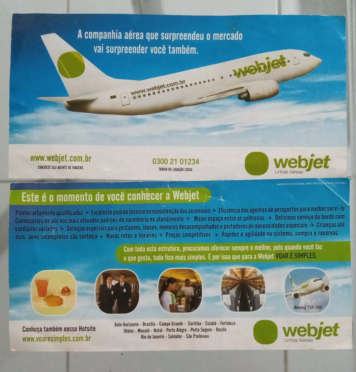 nunesedp's tweet image. Revirando gavetas, achamos certas relíquias. Saudades da ervilha! #Webjet