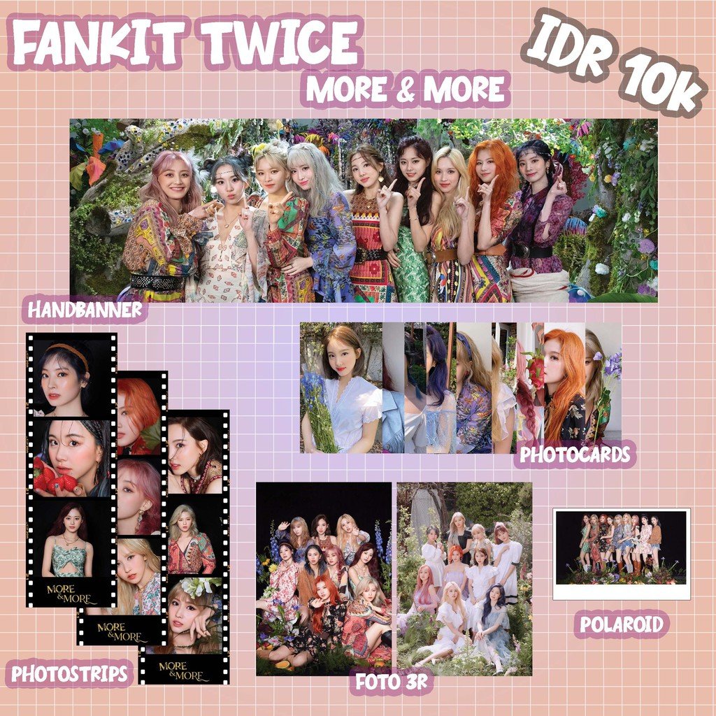TWICE FANKIT [Help RT]
🏷️ RM 18 
✈️ Free shipping if you buy 3 set 

#pasarTwice