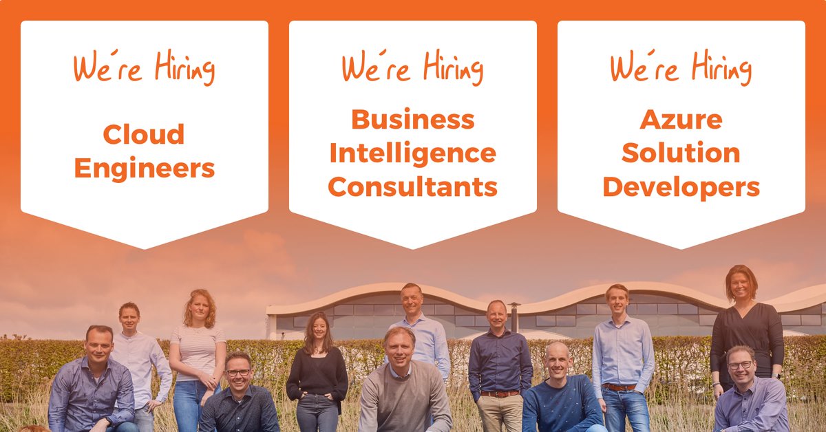We're hiring! Word jij onderdeel van onze Ohana? Dit team kan niet wachten om je te ontmoeten! Release met slechts één druk op de knop jouw solliciatie via 👉jobs.teamvalue.com

#vacature #cloudengineers #businessintelligenceconsultants #azuresolutiondevelopers #hiring #join