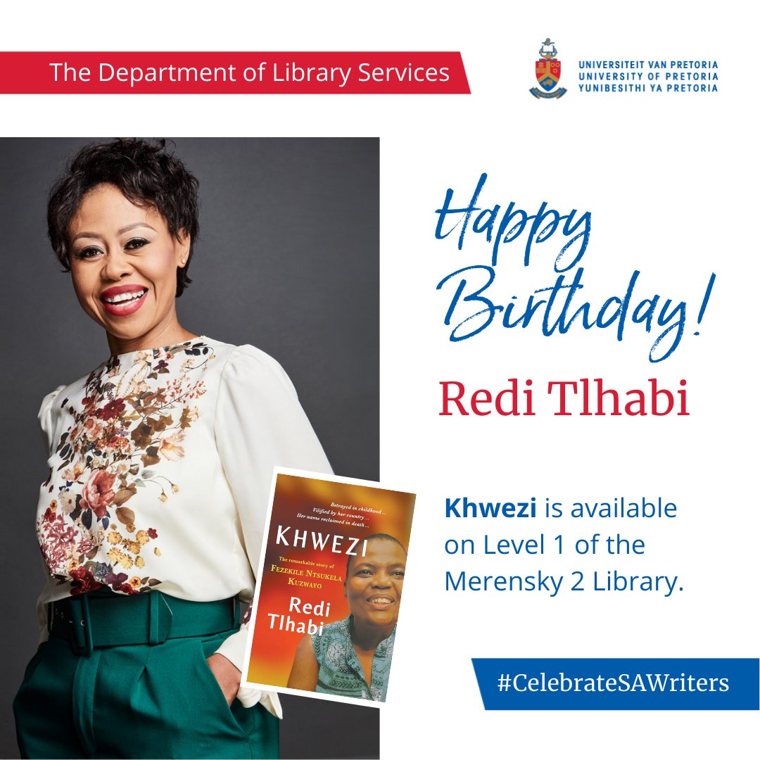 Happy birthday to one of South Africa\s best-loved radio personalities, Redi Tlhabi. 