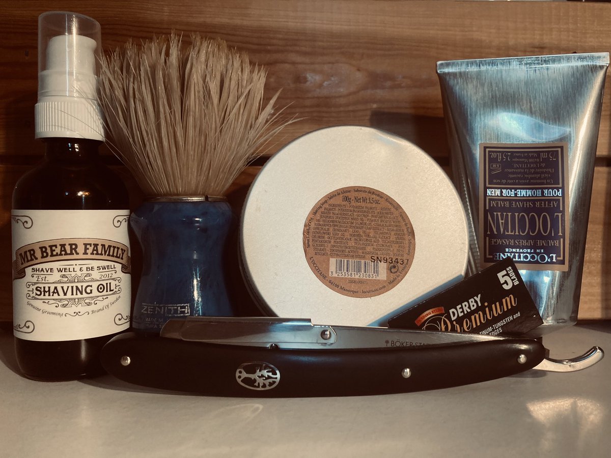 Mid week, great shave #wetshaving #sotd #shavelikeaman