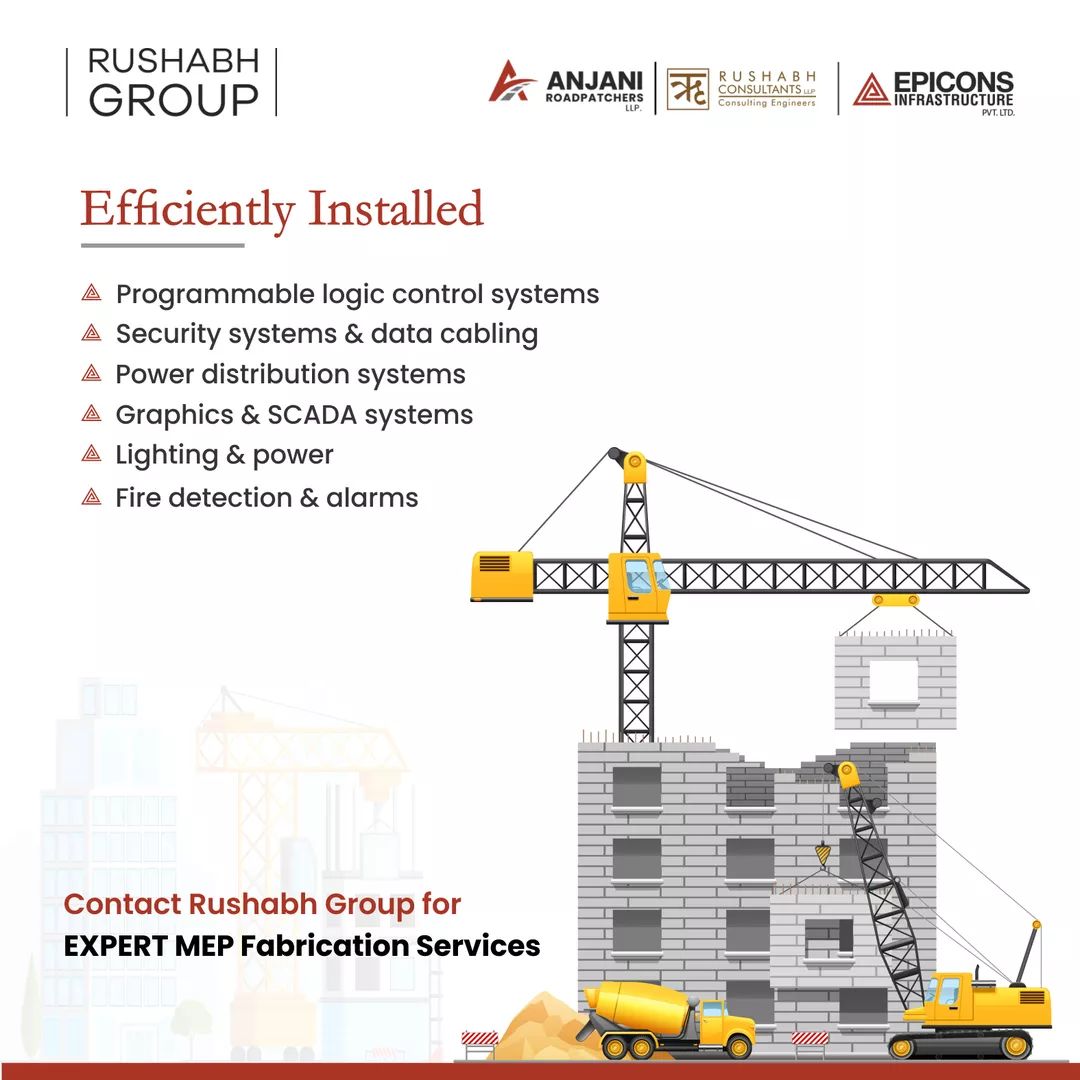 GroupRushabh's tweet image. Build not just a perfect exterior, but a well-functioning interior too, only with Rushabh! 
.
.
.
#MEPProjects #ConstructionProjects #MEPServices #MEPDesign #MEPEngineers #MEP #MEPEngineering #MEPConsulting #RushabhGroup #RushabhConsultants #EpiconsInfrastructure #Ahmedabad