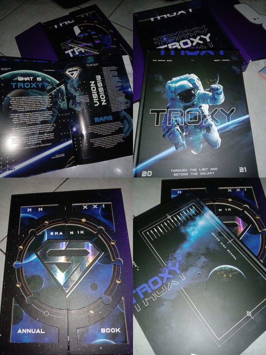 schfess's tweet image. Sch! Mau pamer kalo buku tahunan sekolah ku bagus bangetttt😭😭😭😭😭