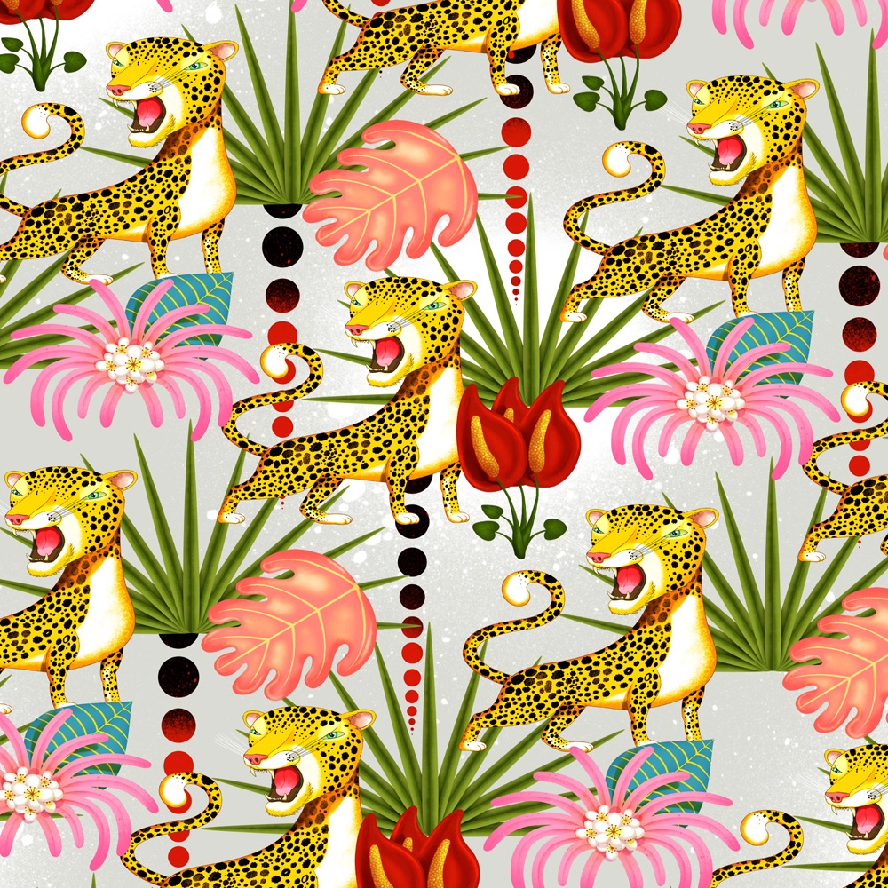 Andyillustrator's tweet image. Leopards! continuing to honour International Leopard Day⁠ this week, with this all over pattern I created for @custobarcelona
.⁠
.⁠
.⁠
#internationalleopardday #WWF