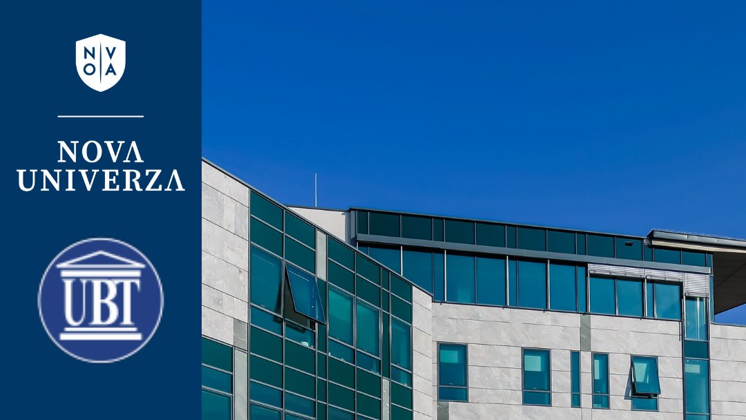 Vabljeni na akademski forum z naslovom: Kosovo accession to the EU and the role of Slovenia, ki ga organiziramo skupaj z University for Business and Technology. 

Dogodek bo potekal v sredo, 12.5.2021, ob 15:00 preko Zooma. 

🌐Več informacij in prijava: nova-uni.si/akademski-foru…