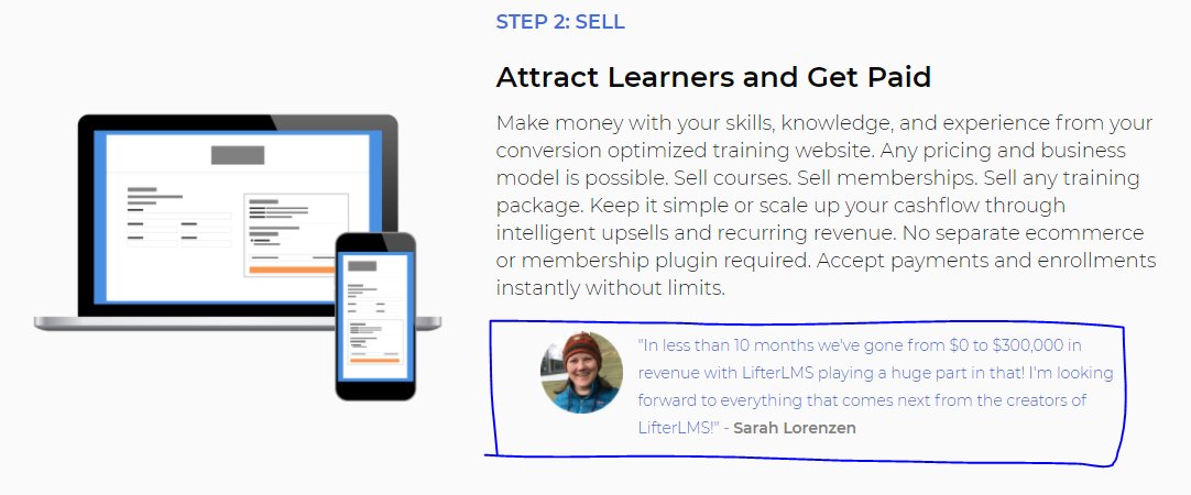Tom Libelt π Course Marketing Consultant (@tomlibelt) on Twitter photo 4.
The Fix:
Build-in social proof into your copy
The Why:
Social proof isn't just logos. Use it to enhance benefits and outcomes.
<a href="/lifterlms/">LifterLMS π - Best WordPress LMS Plugin</a>
<a href="/ChrisBadgett/">Chris Badgett - WordPress eLearning Entrepreneur</a> 4.
The Fix:
Build-in social proof into your copy
The Why:
Social proof isn't just logos. Use it to enhance benefits and outcomes.
<a href="/lifterlms/">LifterLMS π - Best WordPress LMS Plugin</a>
<a href="/ChrisBadgett/">Chris Badgett - WordPress eLearning Entrepreneur</a>
