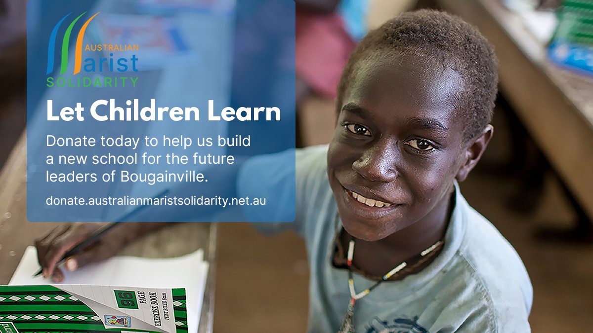 Let Children Learn
Children in Bougainville are currently finishing school before year 10. You can help build a new school so that children can complete their year 11 and 12 education. Please give today.  bit.ly/letchildrenlea…

#letchildrenlearn