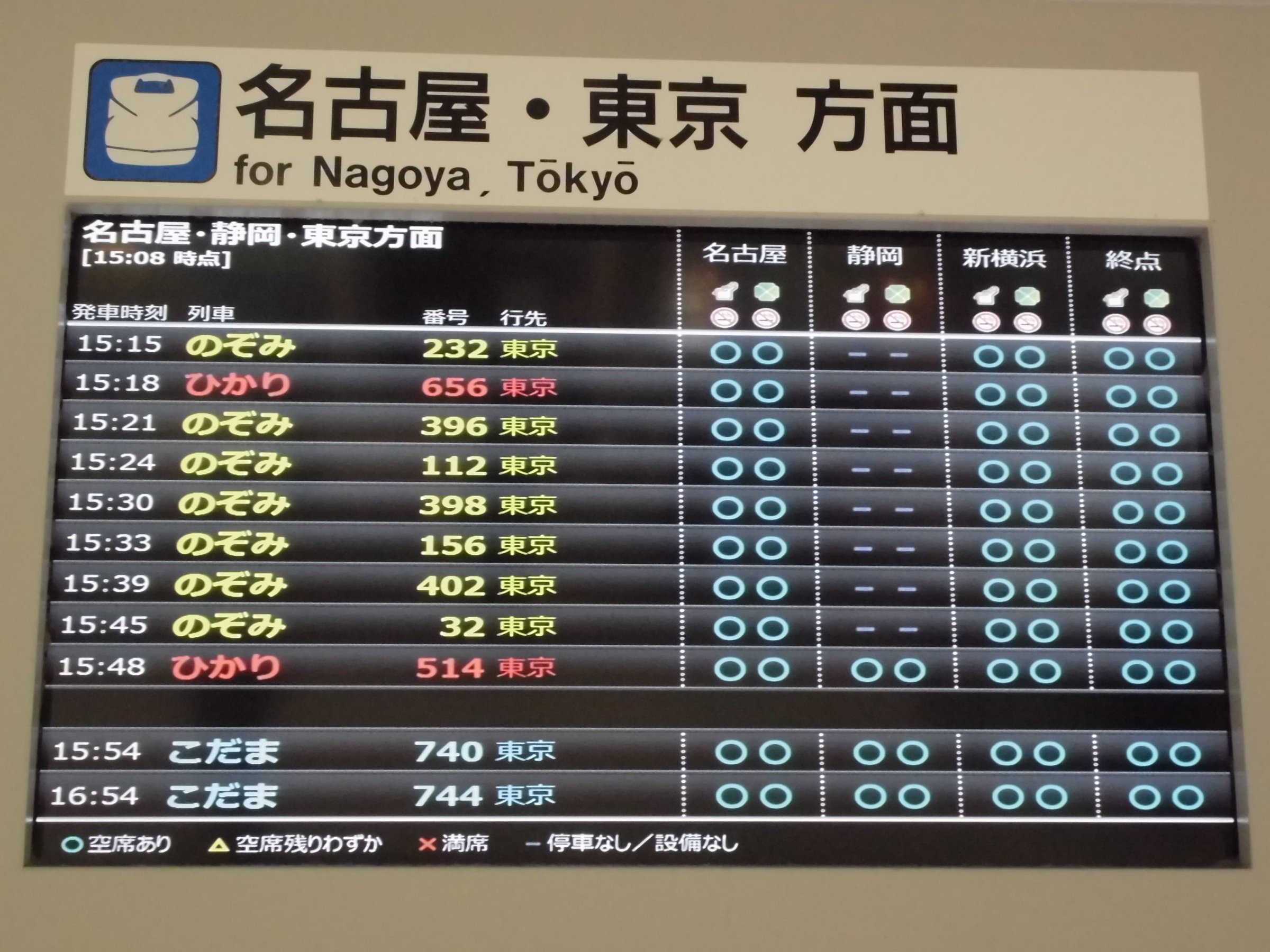新幹線 のぞみ指定席 新大阪→東京 - 乗車券/交通券