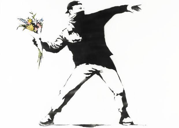 Sotheby's auction house will accept cryptocurrency via #Coinbase for #Banksy's "Love is in the Air" piece.

#cryptocurrency #blockchain #art #adoption