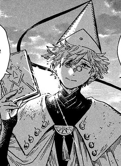 absolutely in luv w his face in this panel... #Δ帽子 