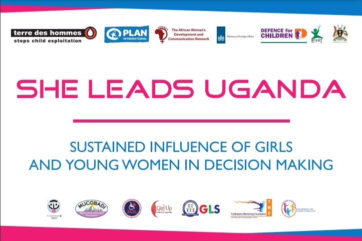 Incorporating girls and young women in the decision making process is the main objective of the #SheLeadsUg program