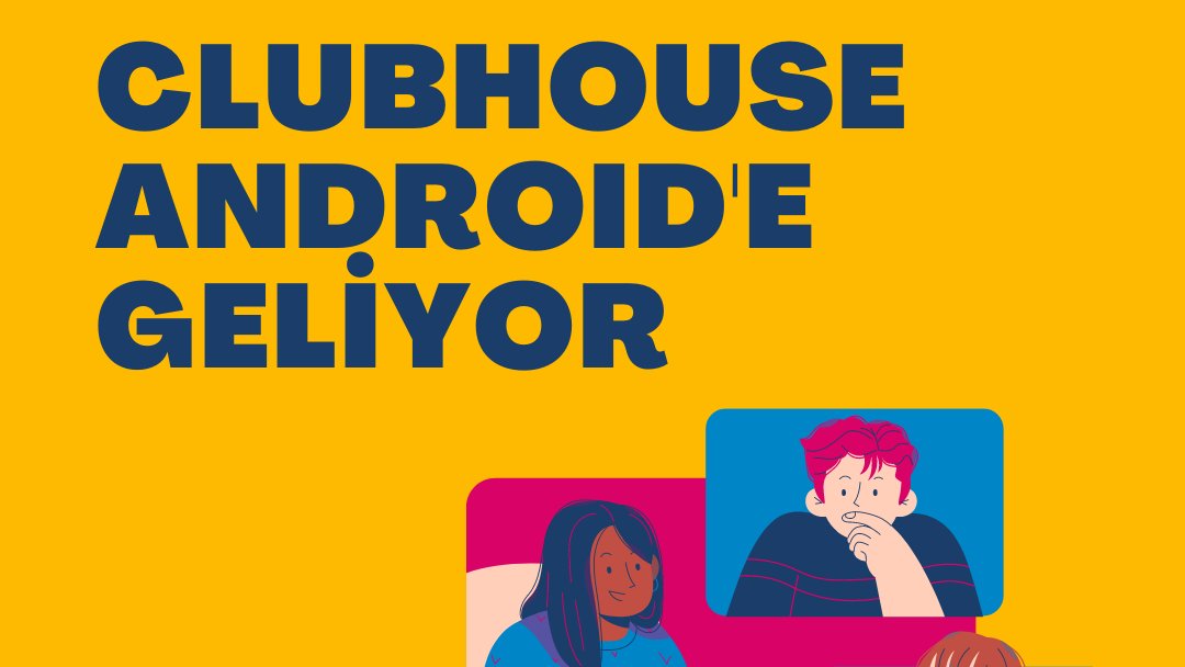 Clubhouse Android'e geliyor! Detaylar instagram postumuzda!

instagram.com/p/COez-paLG4j/

#Clubhouse #clubhouseandroid