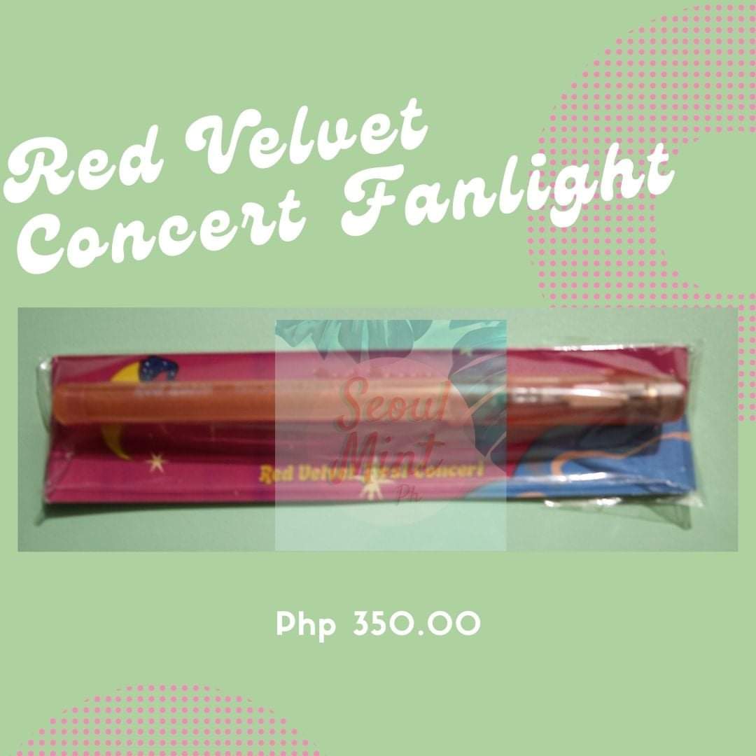  #SMPHMaySale Red Velvet Red Room Concert Fanlight for 350 phpwts lfb red velvet official photocards pcs