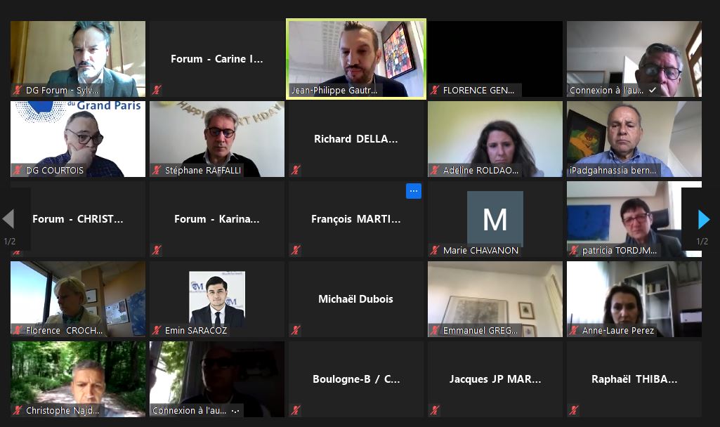 #Gouvernance #Alimentation #A86 Lors du comité syndical de ce jour présidé par <a href="/JPGautrais/">Jean-Philippe Gautrais</a>, les élus du Forum métropolitain du #GrandParis font le point sur l’avancée des travaux des groupes de travail.