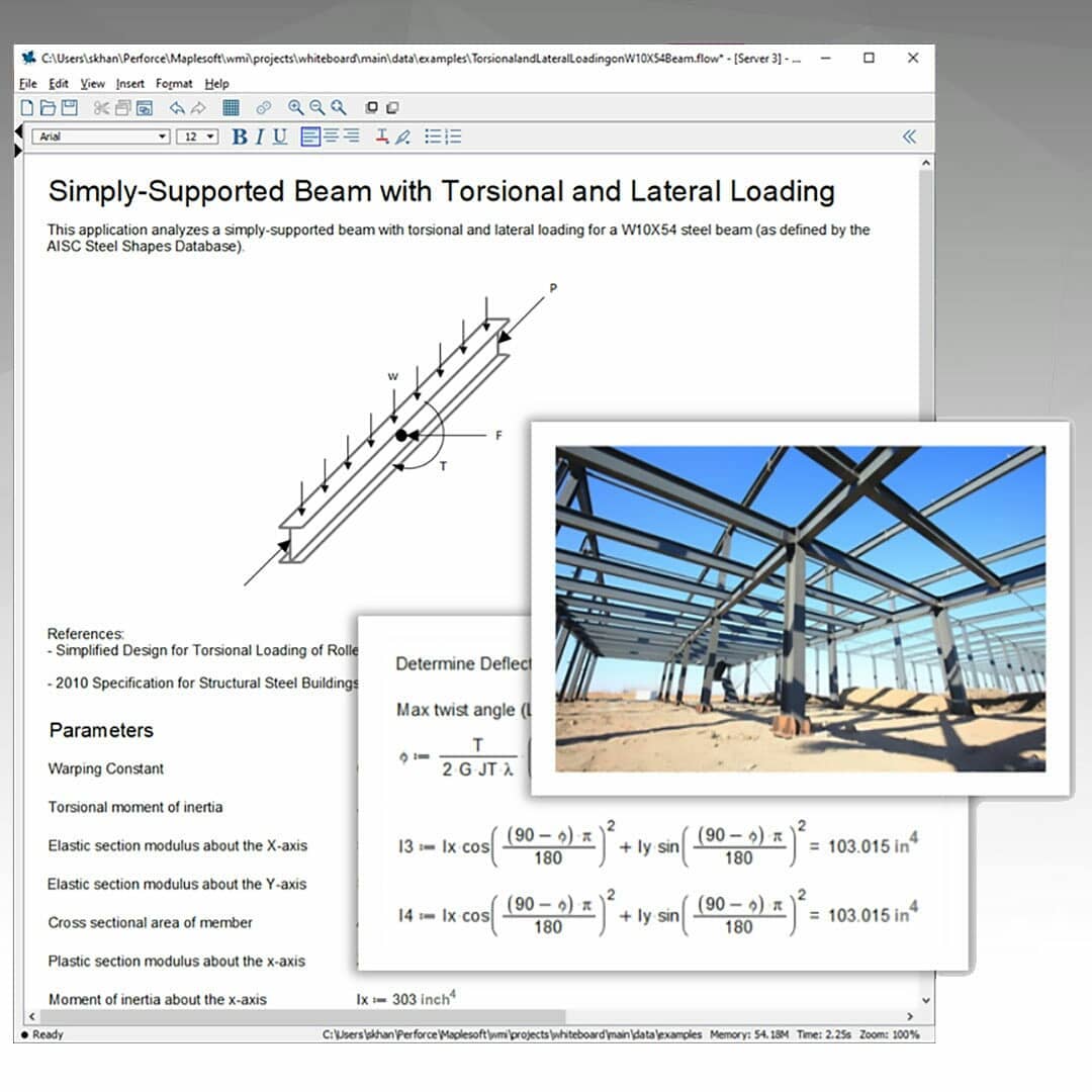 tamhanna's tweet image. #maplesoft introduce #brainstormingtool for engineers. Called #mapleflow, the product is intended to simplify #technicalcommunication and #technicaldocumentation by, basically, providing a hybrid of #maplesim #calculationengine and a #texteditor with…
📸 instagram.com/p/COe3u1ODNFs/