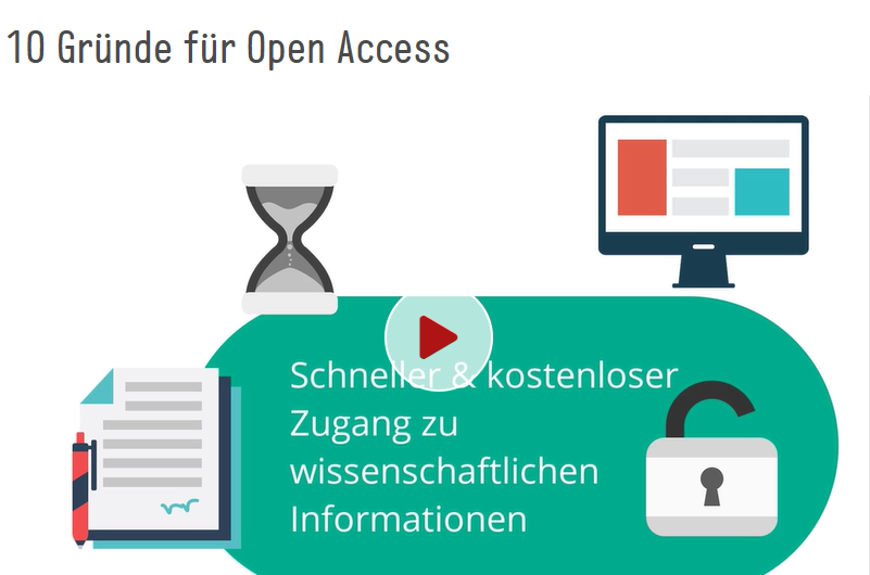 10 Gute Gründe auf einen Streich: An diesem Guter-Grund-für-#OpenAccess-Montag gibt es mal ein Video zum Teilen und Herunterladen (CC BY 3.0)👉 av.tib.eu/media/51995 👈
Wir sammeln euren Input: Haben wir einen guten Grund vergessen?

<a href="/TIB_AVPortal/">TIB AV-Portal</a> 
<a href="/TIBHannover/">TIB ▪ @TIBhannover@OpenBiblio.social</a>