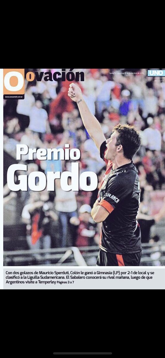 Felices 116 <a href="/ColonOficial/">Club Atlético Colón ⭐</a> ... 🎣