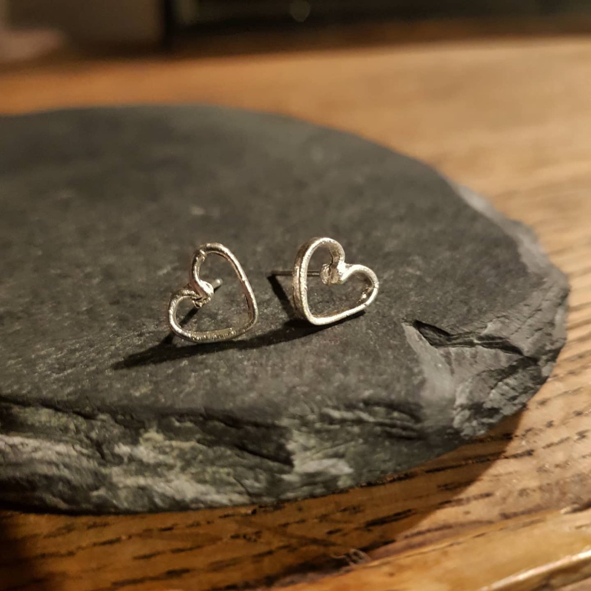 native_grey's tweet image. Silver Plated Heart Stud Earrings £4 #nativegrey nativegreyjewellery.co.uk/products/silve…