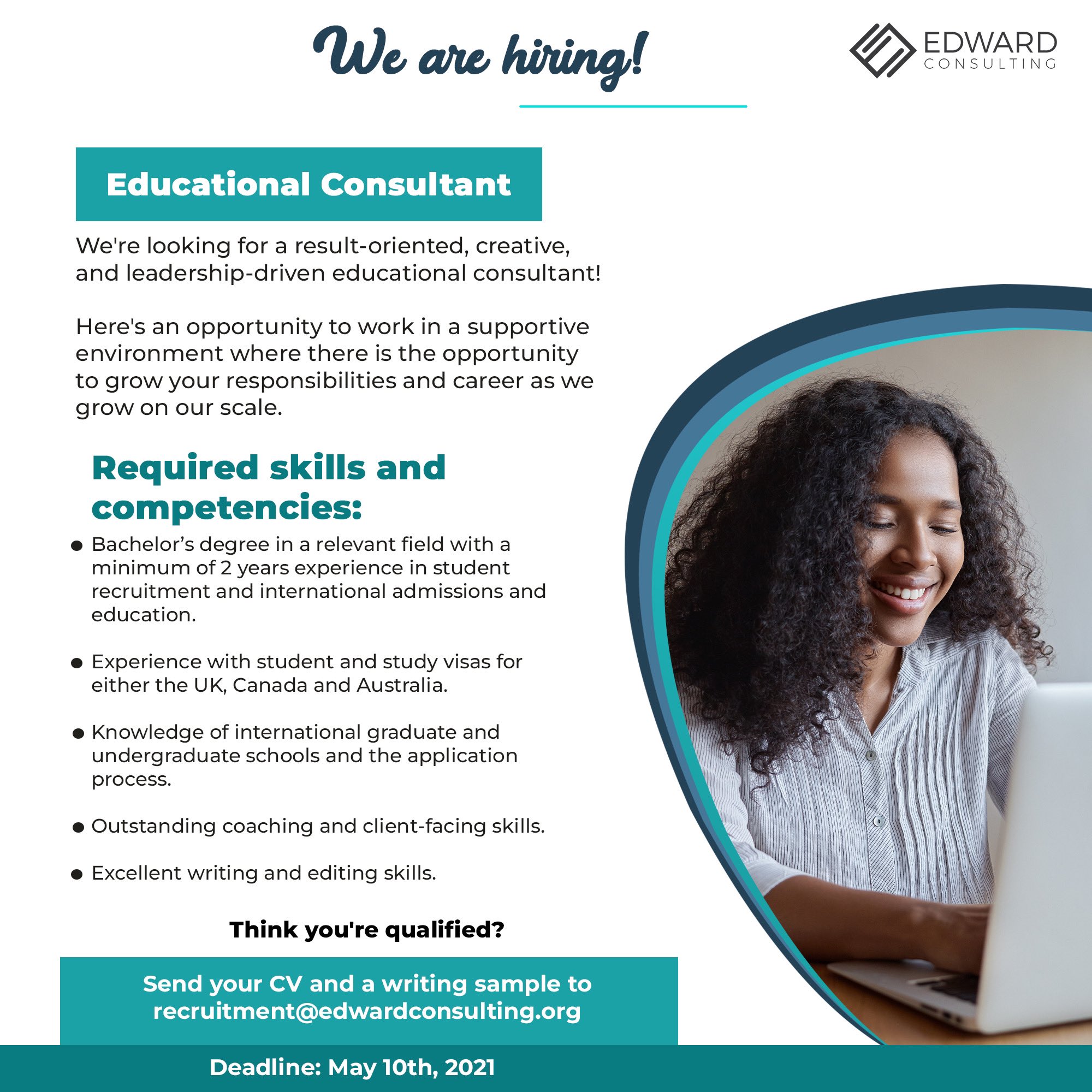 Edward_Consulting в X: „We are still actively recruiting to fill 