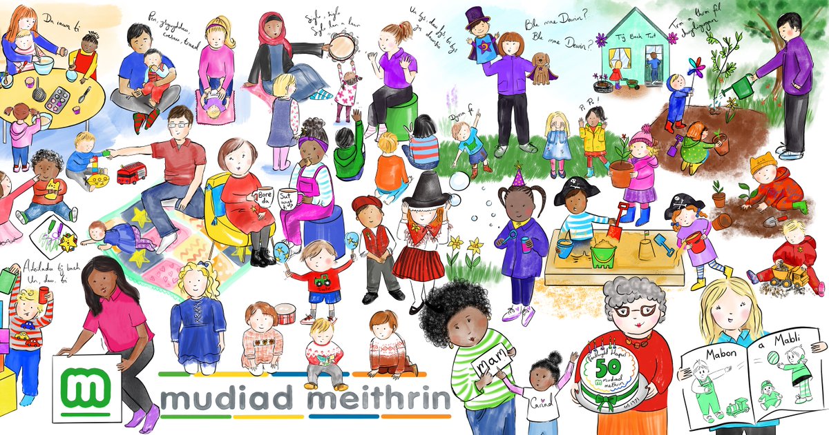 ⭐NEWS⭐

Mudiad Meithrin is celebrating 50 years of service this year! 🥳

A host of activities are currently being organized to mark this special occasion - details here:

meithrin.cymru/news/i/169951/…

#Dathlu50