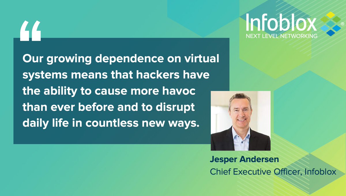 gc0x's tweet image. Who is the new #HybridOffice creating opportunities for? Businesses and cybercriminals. Infoblox CEO @Jesper2302 shares his expertise on @FortuneMagazine: bit.ly/3nTvatp