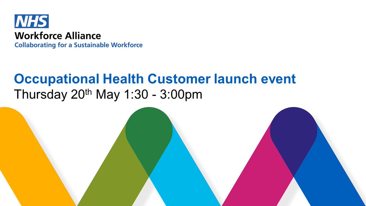 Webinar: join us on 20 May to find out how our new occupational health framework supports a modern and diverse workforce bit.ly/3ultueK 

@NOECPC @EOECPH @gov_procurement @NHSComSolutions @NHSLPP