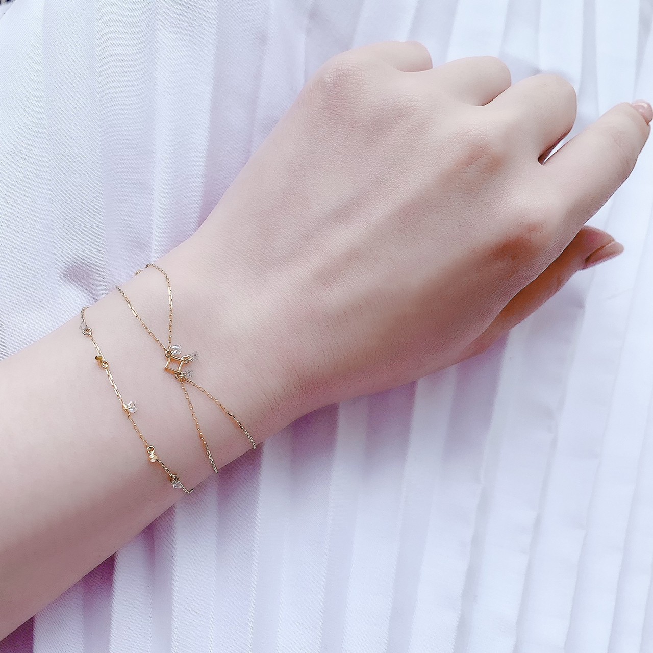 ビンドゥ3Pieces AHKAH アーカー ビンドゥ3Pieces ブレスレット