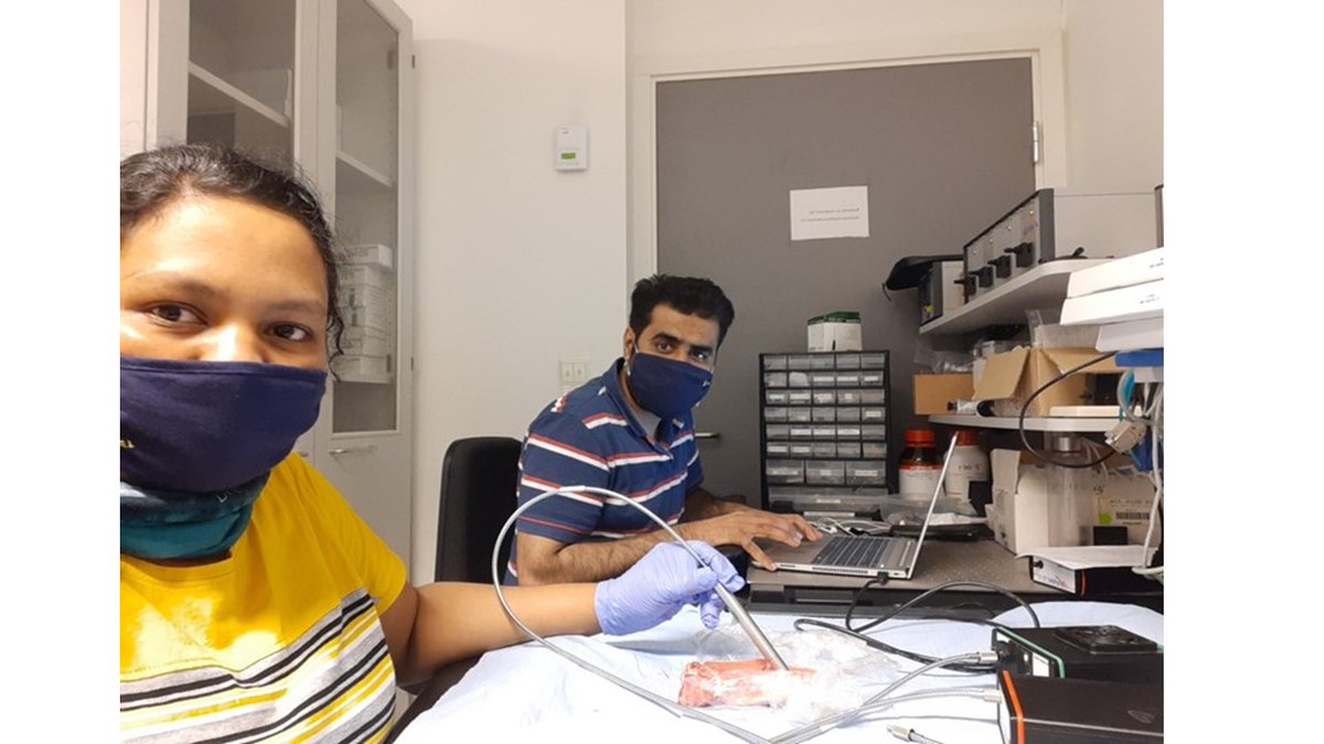 Well done Anna Mathew (ACIT BioMedical Engineering student) <a href="/OsloMet/">OsloMet</a> and <a href="/Wajahat_x2/">Wajahat Hassan</a> (<a href="/mgsafe_eu/">MgSafe - European Training Network</a> PhD Candidate) for winning the prize for best poster presentation at The European Robotics Forum 2021!