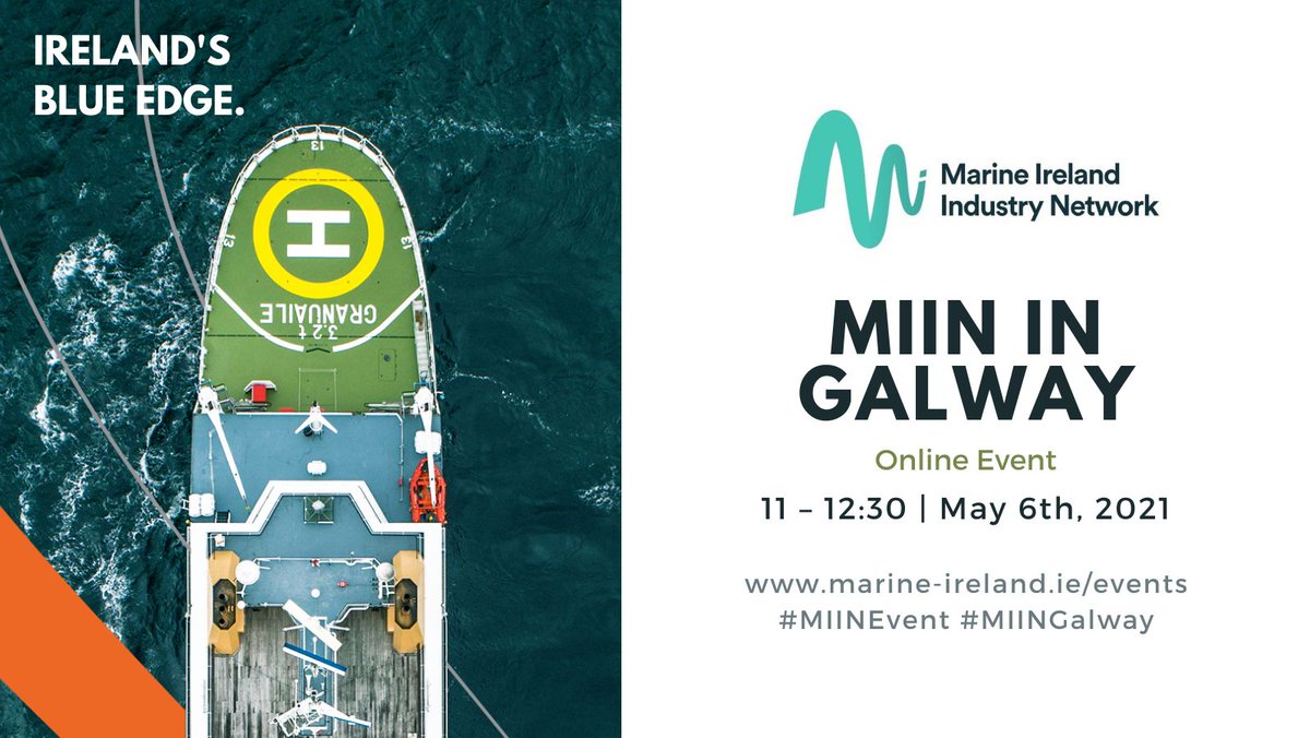 Just a few hours left to register for our online event tomorrow! ⏰ Registration will close today at 4 pm! Register here: bit.ly/2QwblvP Visit our website for more information about the event: bit.ly/32IhbNq #MIIN #MIINEvent #MIINGalway #Galway