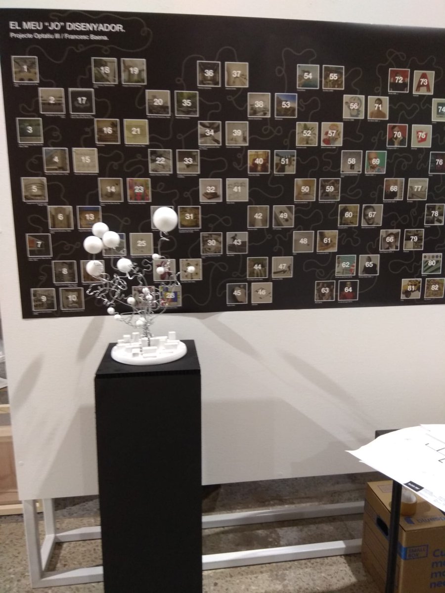 Quin goig gaudir del Borsí ple d'obres, instal.lacions i performaces dutes a terme per l'alumnat del Grau de disseny de l'Escola Elisava.