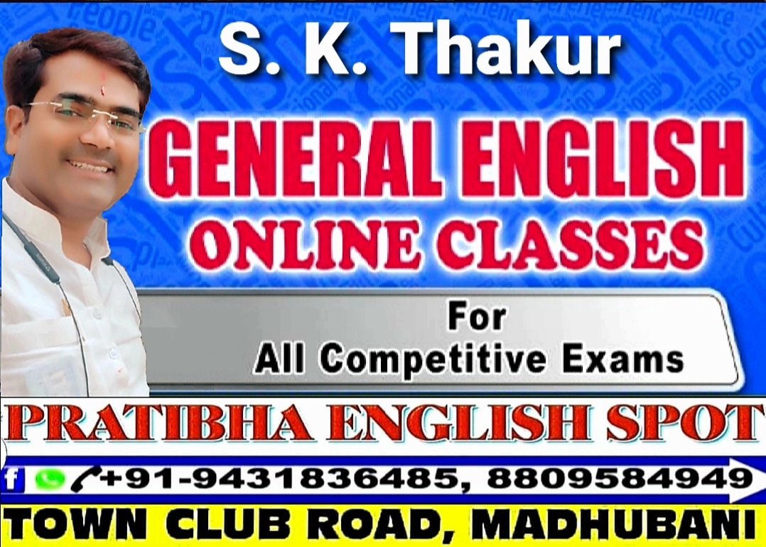 SkThakursir's tweet photo. To Join and start Virtual English Class (Online) for all competitive exams... https://t.co/NIGWxJbpSN