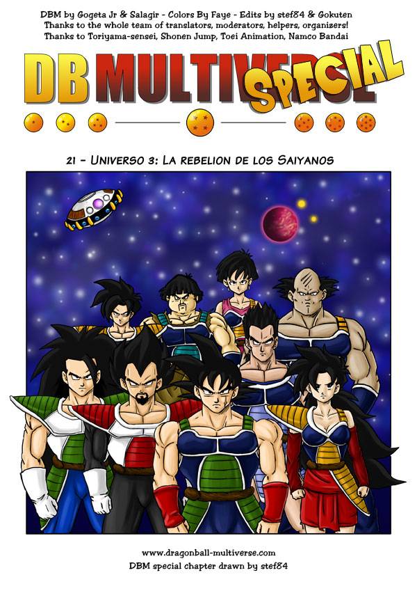 Francesc Martínez on X: Dragon Ball Multixenoverse (fan manga) 1