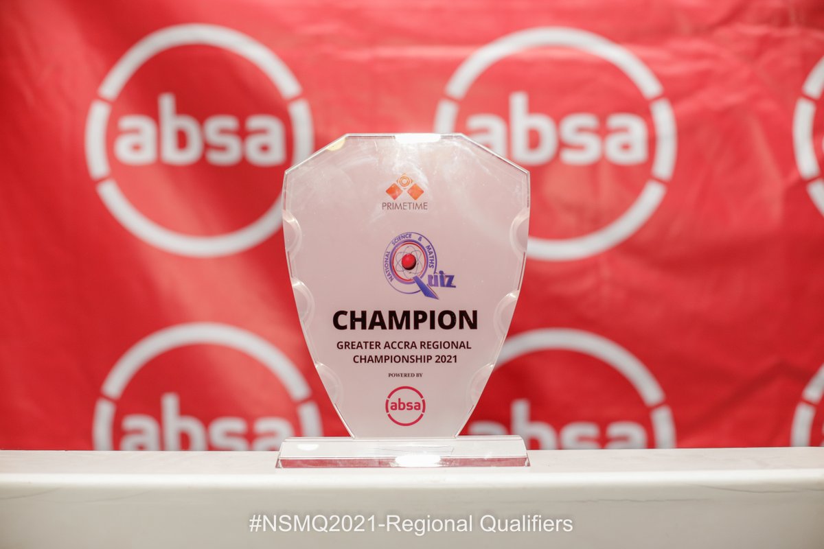 National Science & Maths Quiz (@nsmqghana) on Twitter photo Greater Accra
End of contest:
PRESEC, Legon: 50pts
Odorgonno SHS: 43pts
Ashaiman SHS: 12pts
See you in the final tomorrow, PRESEC! 💙#NSMQ2021 #AbsaRegionalChampionship #Primetime Greater Accra
End of contest:
PRESEC, Legon: 50pts
Odorgonno SHS: 43pts
Ashaiman SHS: 12pts
See you in the final tomorrow, PRESEC! 💙#NSMQ2021 #AbsaRegionalChampionship #Primetime