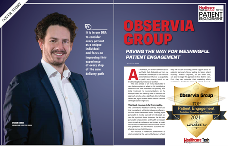 Vous en découvrirez également plus sur notre moteur de personnalisation d.tellsTM, piloté par SPURTM, le premier outil de diagnostic comportemental totalement digital et notre plateforme cloud OPCTM dédiée à nos solution patients.

▶️ To read the article: bit.ly/3h03T78