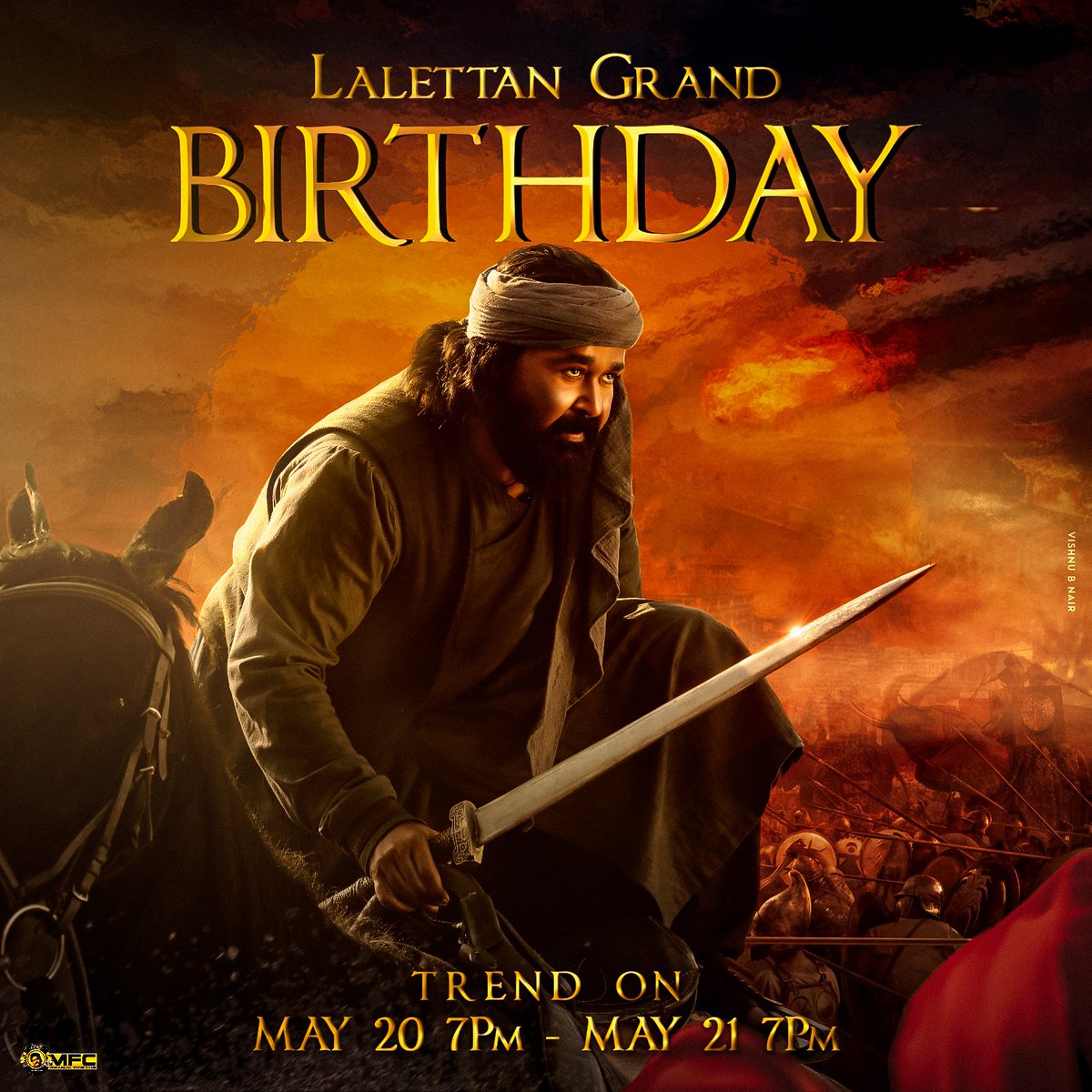 BENKMATHEW's tweet photo. @MohanlalMFC @Mohanlal The Much Awaited Announcement Is Here 📯

Dear Lalettan Bloods Get Ready To Invite #Lalettan61 With A Grand Tag Celebration 💪🔥

Never Before Never Again Celebrations Is Gonna Happen In Twitter On May 20 😎

Twitterne Champesthanu 👊🔥

#Lalettan61BdayTrendOnMay20 @Mohanlal 🔥 https://t.co/dkKNEuVJ1s