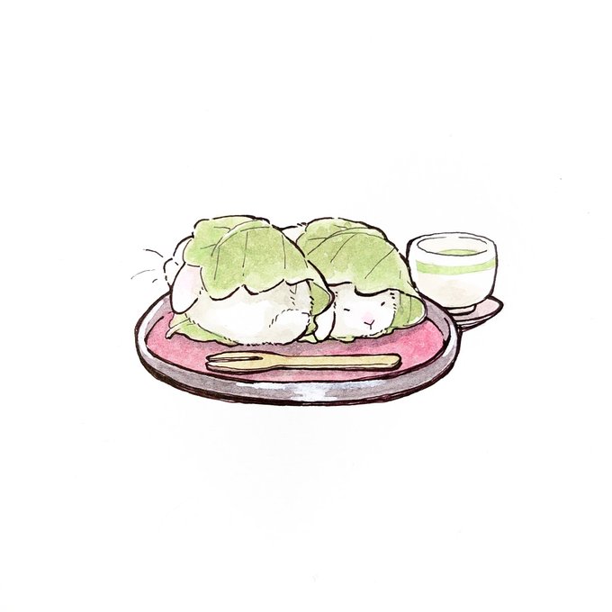 「緑茶 葉」のTwitter画像/イラスト(新着)