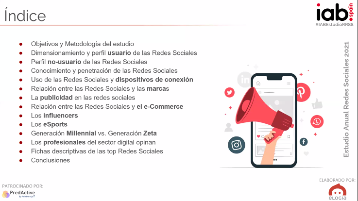 #IABEstudioRRS ¡Mira cuánto contenido vamos a tratar!