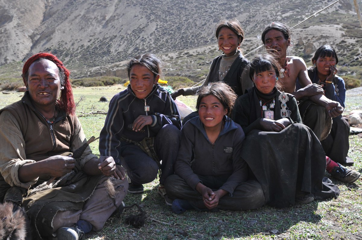 #Trekkers relishing their moments with the indigenous people of Saldang Village, Upper Dolpo.
 
#DolpoRegion #Trekking #OffbeatTrails #PristineLand #NewPlaces #NewFaces  #HikinginNepal #InnateBeauty #OutdoorMore #OffTheRails #OnTheTrails #VisitNepal #NepalNow #LifetimeExperience