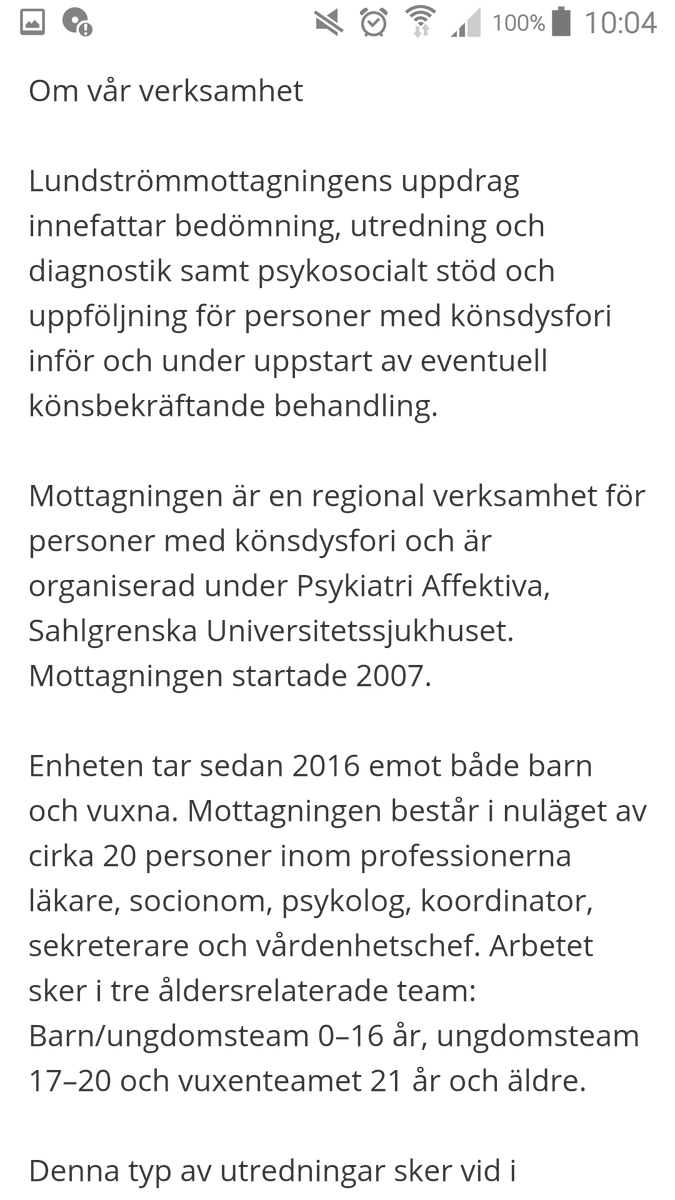 All the while Sweden is gearing up to close down most of the GIC's in the country, designating trans healthcare as "highly specialized" which means further centralization from 6 to 3 clinics in total, for adults and youth, across the entire nation.