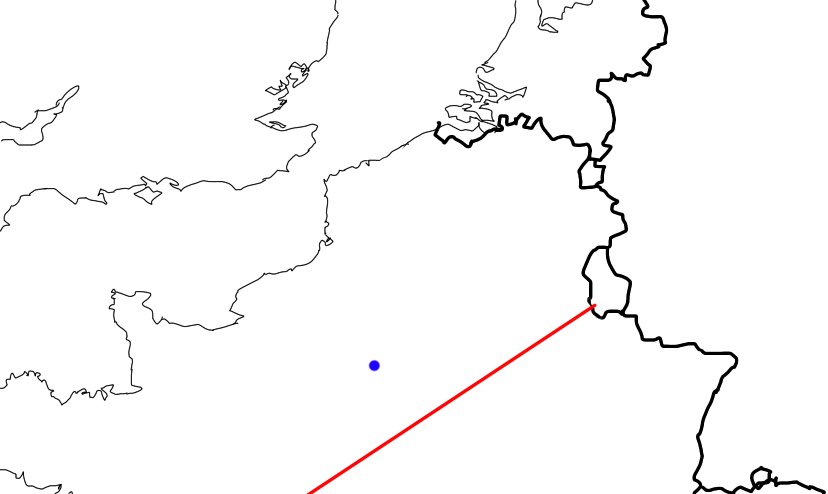 1000いいねありがとうございます こちら1000km伸びたベルギー国境となっております T Co 3basahfyd5 Twitter