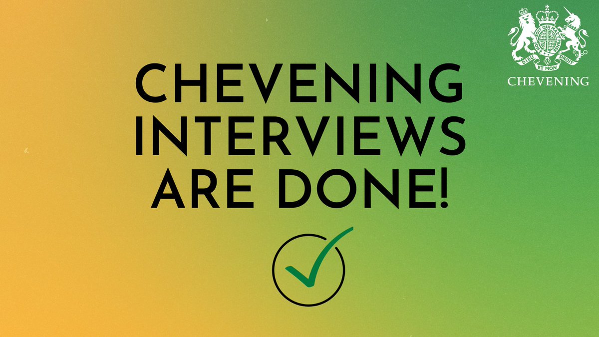 Chevening Awards🇬🇧 tweet media